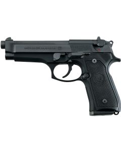 Beretta USA J92F300CA 92FS *CA Compliant Full Size Frame 9mm Luger 10+1 4.90" Black Steel Barrel, Black Bruniton Serrated Steel Slide, Black Bruniton Aluminum Frame w/Beavertail, Ambidextrous, US Made