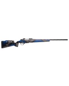 Seekins Precision 0011710321-F Havak PH3 6 Creedmoor 24" Black Fluted Threaded Barrel Black Picatinny Rail Glacier Shadow Camo Adj Cheek Riser Synthetic Stock