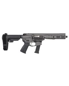 LWRC ICP9TG8SBA3 IC-99mm Luger 8.50" 33+1 Black Nitride Threaded Barrel, Tungsten Anodized Aluminum Picatinny Rail Receiver, SB Tactical SBA3 Brace, LWRC Ultra Combat Grip, Ambidextrous