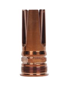 Q LLC ACCFH1/2288.6 Flash Hider8.6 Blackout Steel 1/2"x28 Threads 2.13" OAL