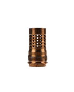 Q LLC RECB1/2X28 Cherry Bomb Rear End 7.62 Steel 5/8"x24 Threads 1.71" OAL