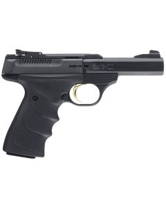 Browning 051408490 Buck Mark Standard Micro *CA Compliant 22 LR 10+1 4" Slab Side Barrel, Matte Black Serrated Steel Slide &amp; Aluminum Frame, Black Overmolded Grips