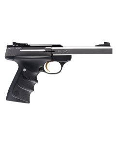 Browning 051409490 Buck Mark Standard *CA Compliant 22 LR 10+1 5.50" Slab Side Barrel, Stainless Serrated SS Slide, Matte Black Aluminum Frame, Finger Grooved Black Ultragrip RX Grip