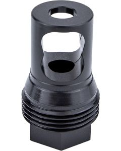 Kgm Suppressors A-TMB50-S-3 R50T Taper Muzzle Brake Black Nitride Steel M24x1 Threads