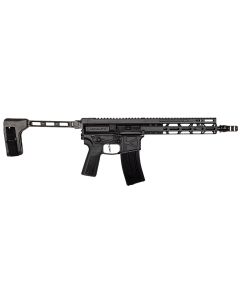 Global Ordnance LLC 197892004862 Monolith 15P 5.56x45mm NATO 30+1 12.50" Black Mono Barrel, M-LOK Handguard, Black Aluminum Picatinny Rail Receiver, SB Tactical Brace, B5 P-Grip 23 Grip