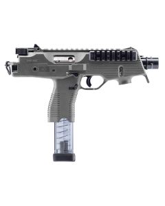 B&amp;T Firearms BT-30105-N-US-SG TP9mm Luger 25+1 5.10" Black Steel Barrel, Sniper Gray Cerakote Polymer Picatinny Rail Receiver, Ambidextrous