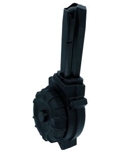 ProMag DRMA47 50rds Drum 9mm Fits CZ-75 Black Polymer