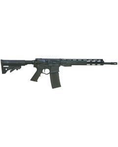 ATI ATIGAX3009ML Alpha Maxx300 Blackout 30+1 16" Black Threaded Barrel, Black Picatinny Rail Polymer Receiver, 9" Polymer Handguard, ATI MM4 Black Synthetic Stock, Black Polymer Grip, Right Hand
