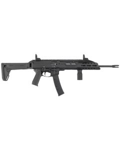 CZ-USA 91440 Scorpion 3+ Carbine 9mm Luger 35+1 16.30" Threaded Barrel, Magpul Folding Black Polymer Stock