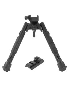 Leapers TLBP01B Bipod Black Anodized 7-9" Aluminum