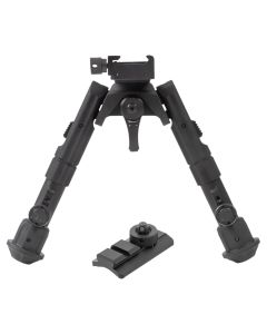 Leapers TLBP02B Recon 360Matte Black Anodized 5.60-7.20" Aluminum