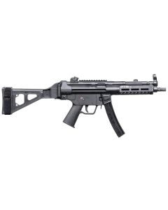 PTR9CT BR 9mm Luger 30+1 8.86" Black Nitride 3-Lug Threaded Barrel, M-LOK Handguard, Black Parkerized Aluminum Picatinny Rail Receiver, SB Tactical Brace