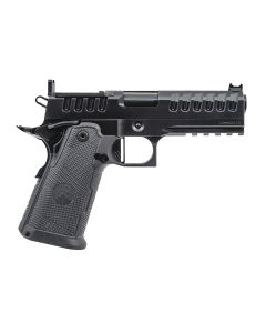 Watchtower Firearms APACHE9MMCMNDRBLK ApacheCommander Frame 9mm Luger 15+1 4.25" Threaded Barrel Steel Slide Black PVD