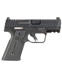 IWI US M9SLIM10CE MASADA Slim Commander Elite Compact Frame 9mm Luger 13+1 3.40" Black Button-Rifled Barrel, Black Optic Ready/Serrated Steel Slide, Black Aluminum Frame w/Picatinny Rail, Polymer Grip