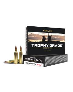 Nosler 60152 Trophy Grade22Creedmoor 70gr AccuBond 20 Per Box/10 Case