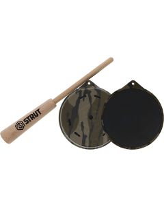 Hunters Specialties HSBBSPC Camo Cutt'R Pot Call Friction Call Attracts Turkey Species Mossy Oak Bottomland Slate