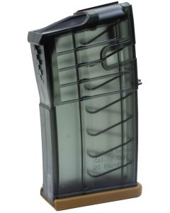 HK 50236507 20+1 7.62mm Fits H&amp;K 417 Clear Smoke Polymer