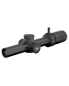 Swampfox Optics ARH18241-B ArrowheadBlack 1-8x24mm 30mm Tube Guerrilla Dot BDC Reticle