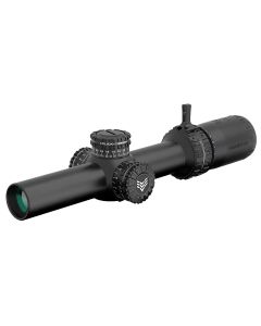 Swampfox Optics ARH11024-M ArrowheadBlack 1-10x24mm 30mm Tube Guerrilla Dot MOA Red Reticle