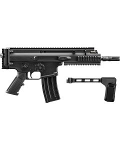 FN 38101884 SCAR 15P 5.56x45mm 10+1 7.50" Black Black Anodized Picatinny Rail Aluminum Receiver SB Tactical Brace