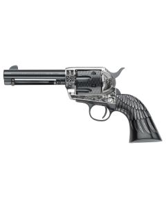 Pietta GW357DOGE434NMB Great Western II D.O.G.E. 357 Mag 4.75"