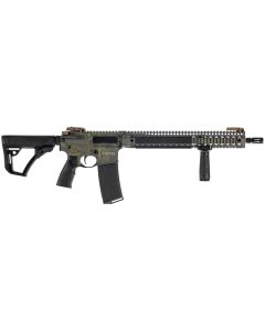 Daniel DefenseDDM4 V9 *CA Compliant 5.56 NATO 10+1 16" Crocodile Rattlecan Threaded Barrel, Crocodile Rattlecan Picatinny Rail Aluminum Receiver, DD Buttstock Black Polymer Stock, Black Polymer Grip