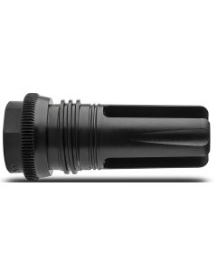 ADVANCED ARMAMENT COMPANY 64242 Flash Hider 90T SR SCARmor Steel 1/2"x28 Threads 5.56