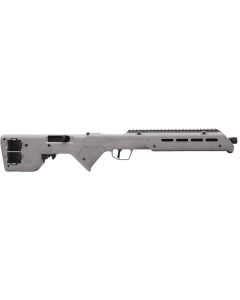 Desert Tech TRKRF2218GRY TREK-22Gray Compact 22 LR 10+1 18" Free Floating Steel Barrel, Picatinny Rail Receiver, M-LOK Handguards, Fixed Polymer Stock, Suppressor Ready
