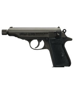 Walther Arms 4796063 PP SD Carry Frame 32 ACP 8+1 3.90" Black Steel Threaded Barrel, Black Steel Slide &amp; Frame w/Beavertail, Black Polymer Grip