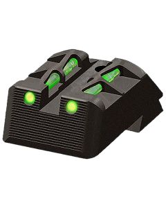 HiViz KBLW11 LiteWave Rear Sight Green/Red Fits Kimber 1911 models with fixed rear sights (excluding Micro and Solo)