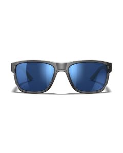 Wiley X AC6OFN19 OvationBlue Mirror Lens Dark Gray Frame