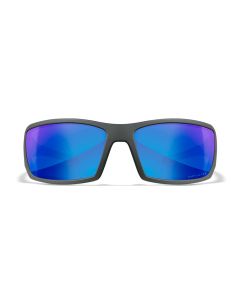 Wiley X SSTWI09 TwistedM/L Blue Mirror Lens Polycarbonate Matte Gray Frame