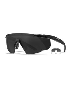 Wiley X 315 Saber AdvancedSmoke Gray/Clear Lens Polycarbonate Black Frame
