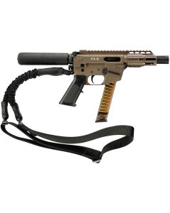 FREEDOM ORDNANCE FX9P4T-FDE FX9P9mm Luger 31+1 4" Flat Dark Earth Synthetic Pistol Tube