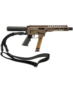 FREEDOM ORDNANCE FX9P8T-FDE FX9P9mm Luger 31+1 8" Flat Dark Earth Synthetic Pistol Tube