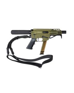 FREEDOM ORDNANCE FX9P4T-ODG FX9P9mm Luger 31+1 4" OD Green Synthetic Pistol Tube