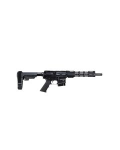 Alexander Arms PHI65ST Highlander6.5 Grendel 10+1 11" Black Fluted Threaded Barrel, Black Anodized Picatinny Rail Receiver, Polymer SBA Tactical Brace, Black A2 Grip