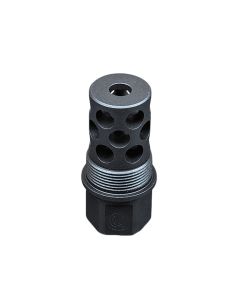 SilencerCo AC5231 TOMD Muzzle Brake Black Matte 1/2"x28 Threads 223 Cal