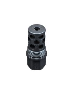SilencerCo AC5232 TOMD Muzzle Brake Black Matte 1/2"x28 Threads 30 Cal