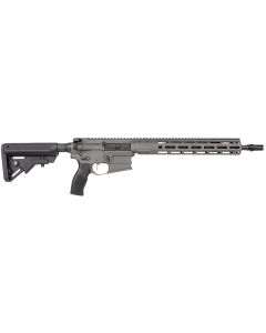 Cobalt Kinetics CKPROLITE55616CHARCOAL Pro Light223 Rem/5.56 NATO16" Black Barrel, Charcoal Picatinny Rail Aluminum Receiver, M-LOK Handguard, Black Polymer Stock, Black Polymer Grip