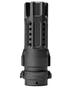 Cobalt Kinetics CKRCBKM556 KeyMo Muzzle Device 5.56x45mm NATO Black Nitride Steel 1/2"x28 Threads