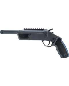 Rossi SSPB9300-BK Brawler300 Blackout 1rd 9" Matte Black Single Shot Barrel, Picatinny Rail Receiver, Black Polymer Frame, Black Textured Rubber Grip