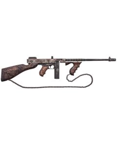 Thompson T150DC8 1927A-1 Wastelander .45 Cal 50+1 18" Finned Barrel, Aluminum Receiver, Fixed Stock