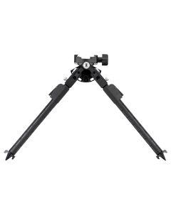 Mdt Sporting Goods Inc 106343BLK CKYE-POD Single Pull Bipod 9-15" High Black Anodized Aluminum