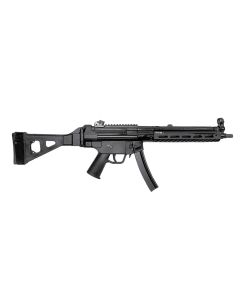 PTR 9LTBR-0090101 9LTBR9mm Luger 30+1 16" Black Nitride 3 Lug Threaded Barrel, M-LOK Handguard, Black Anodized Aluminum Picatinny Rail Receiver, Black Synthetic SB Tactical Brace, Black Polymer Grip