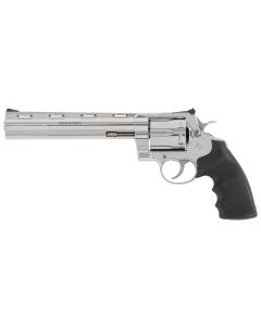 Colt Mfg ANACONDASP8RTS45C Anaconda45 Colt (Long Colt) 6rd Shot 8" Stainless Vent Rib Barrel, Cylinder &amp; Frame, Black Grip