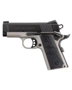 Colt Mfg O7000XETT Defender45 ACP 7+1 3" Carbon Steel Slide, Aluminum Frame w/Beavertail, G10 Grip