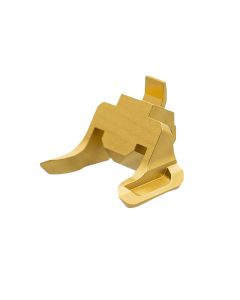 Tyrant CNC TDVP9EGOLD Extended Magazine Release9mm/40 S&amp;W Fits Heckler &amp; Koch VP9/VP40 Gold Aluminum