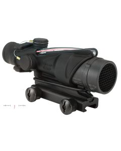 Trijicon 100226 ACOGBlack Hardcoat Anodized 4x32mm Illuminated Red Chevron Reticle