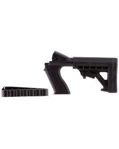 Archangel AA50088 Tactical Pistol Grip StockBlack Synthetic 6 Position with Shell Holder for 12 Gauge Mossberg 500, 590; Maverick 88